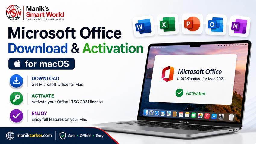 Microsoft Office Download and Activation Process for MacOS