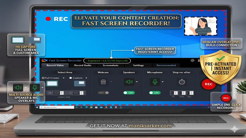 Fast Screen Recorder