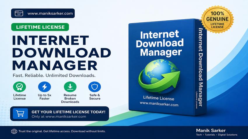 Internet Download Manager (IDM)